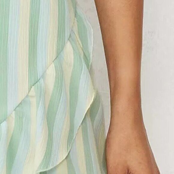 Lauren Conrad Women's Ruffle Mint Mini Skirt - Picture 6 of 6